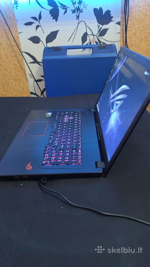 Asus Rog Strix Gl753v i7-7700hq 16gb Gtx1050ti - nuotraukos Nr. 3