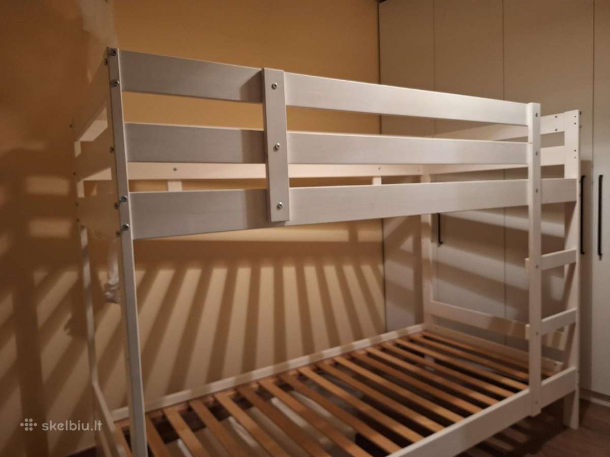 Dovanojama naudota vaikiška Ikea dviaukštė lova - nuotraukos Nr. 2