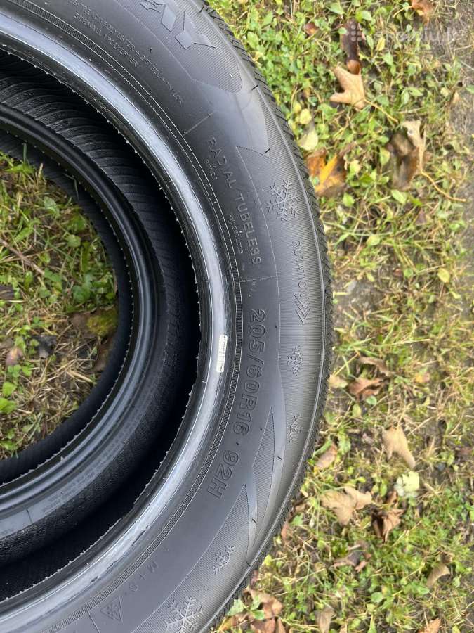 Padangos r16 205/60 - nuotraukos Nr. 3
