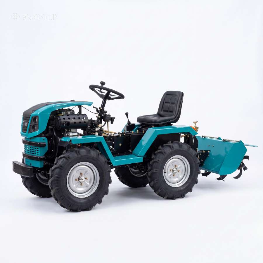 4x4 Gtm Mini Traktorius 20hp Benzinas - nuotraukos Nr. 7