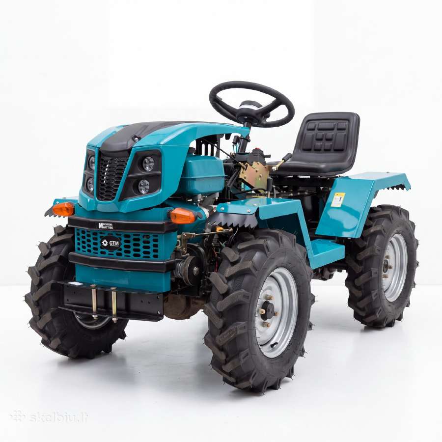4x4 Gtm Mini Traktorius 20hp Benzinas - nuotraukos Nr. 2
