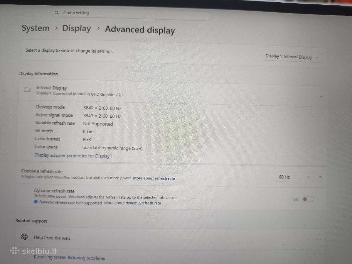 Xps 13.3 4k Touch i7-8550u 16gb 512gb SSD 14% - nuotraukos Nr. 7