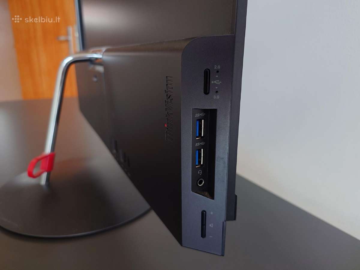 Lenovo Thinkvision X1 27" 4k Ips monitorius - nuotraukos Nr. 5