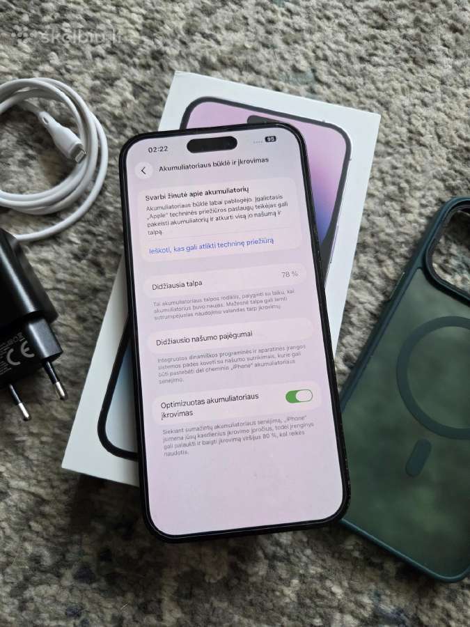 iPhone 14 Pro Max 128gb, viskas veikia, pilnu komp - nuotraukos Nr. 3