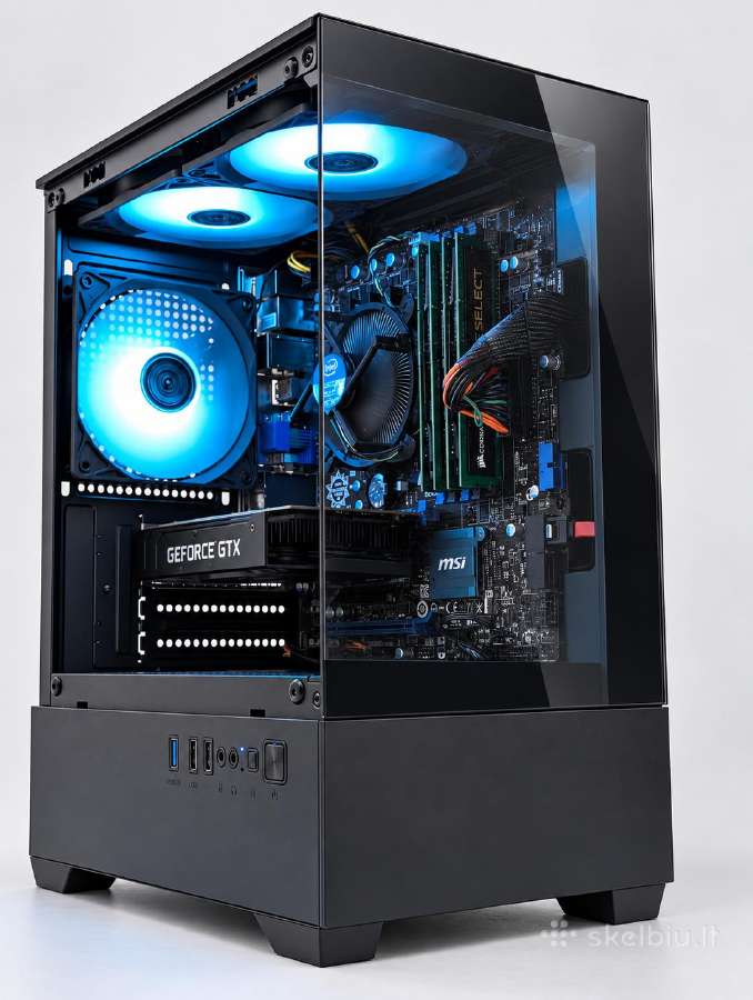 Gaming Pc i5-4670k 24gb SSD + HDD Gtx 1650 4gb - nuotraukos Nr. 2