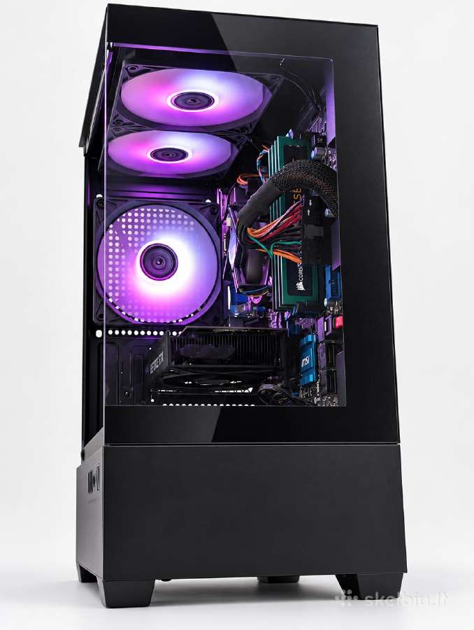 Gaming Pc i5-4670k 24gb SSD + HDD Gtx 1650 4gb - nuotraukos Nr. 3