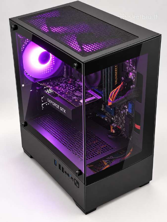 Gaming Pc i5-4670k 24gb SSD + HDD Gtx 1650 4gb - nuotraukos Nr. 4