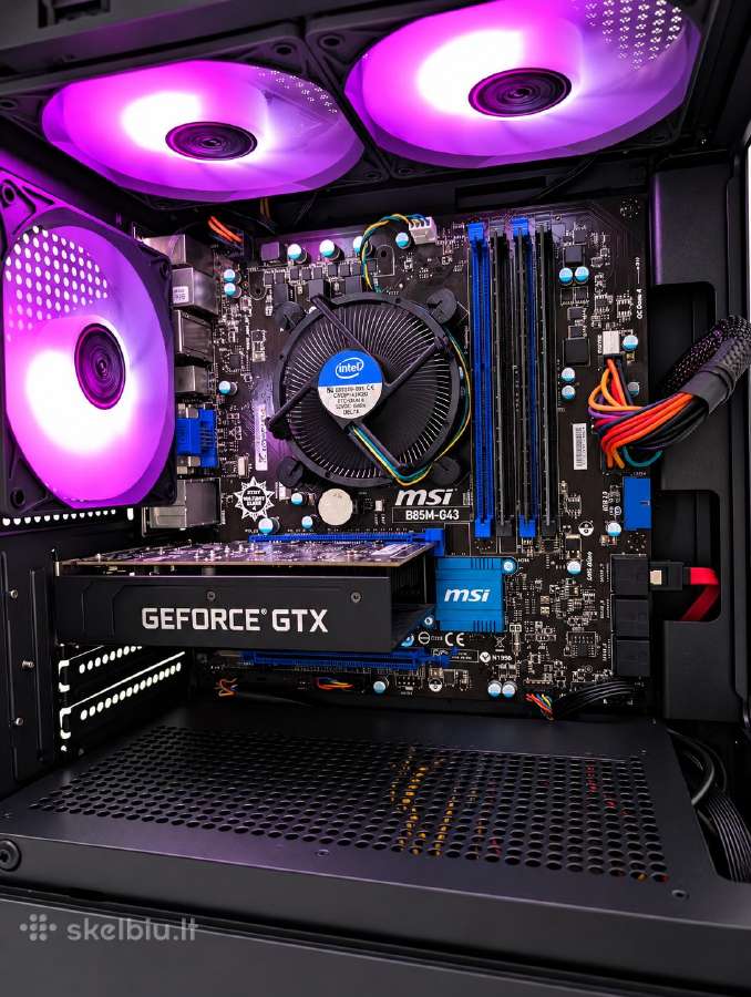 Gaming Pc i5-4670k 24gb SSD + HDD Gtx 1650 4gb - nuotraukos Nr. 6