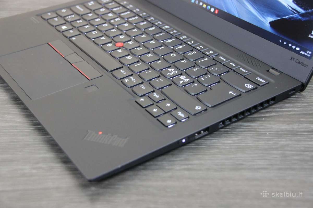 Lenovo X1 Carbon 8th i7 16gb 512gb Fhd Ips - nuotraukos Nr. 4