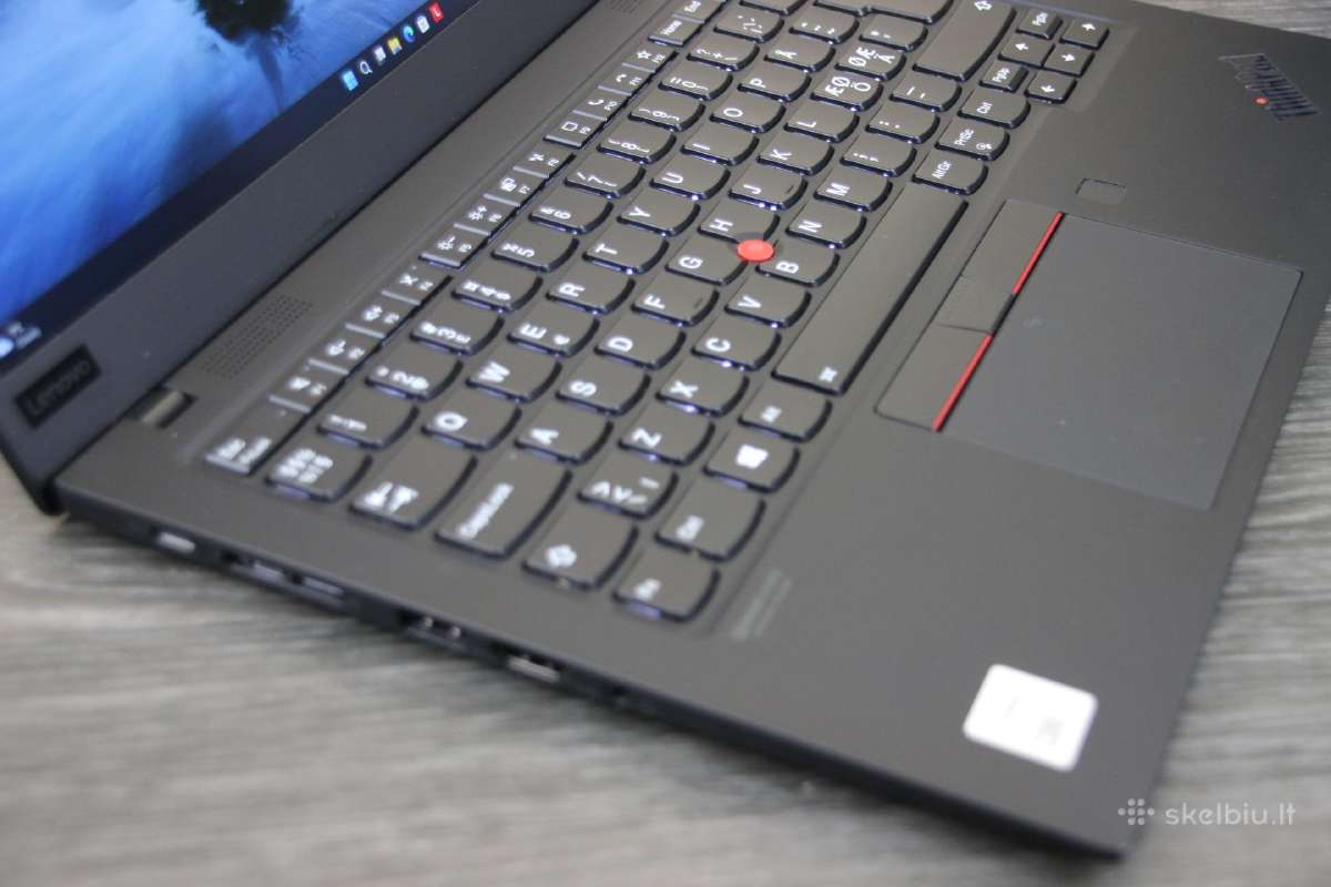 Lenovo X1 Carbon 8th i7 16gb 512gb Fhd Ips - nuotraukos Nr. 6