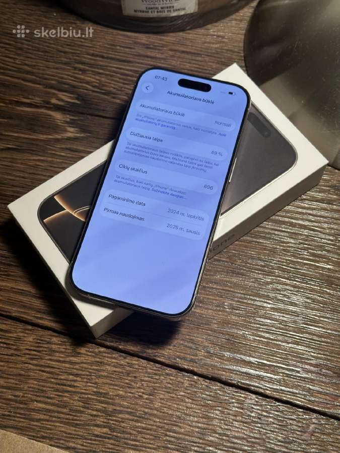 iPhone 16 Pro - nuotraukos Nr. 3