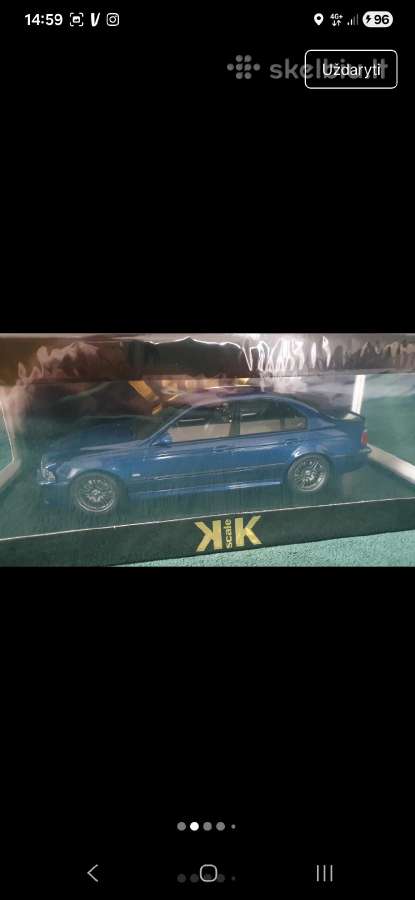 Bmw m5 e39 1/18 model - nuotraukos Nr. 8