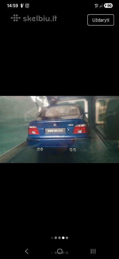 Bmw m5 e39 1/18 model - nuotraukos Nr. 10
