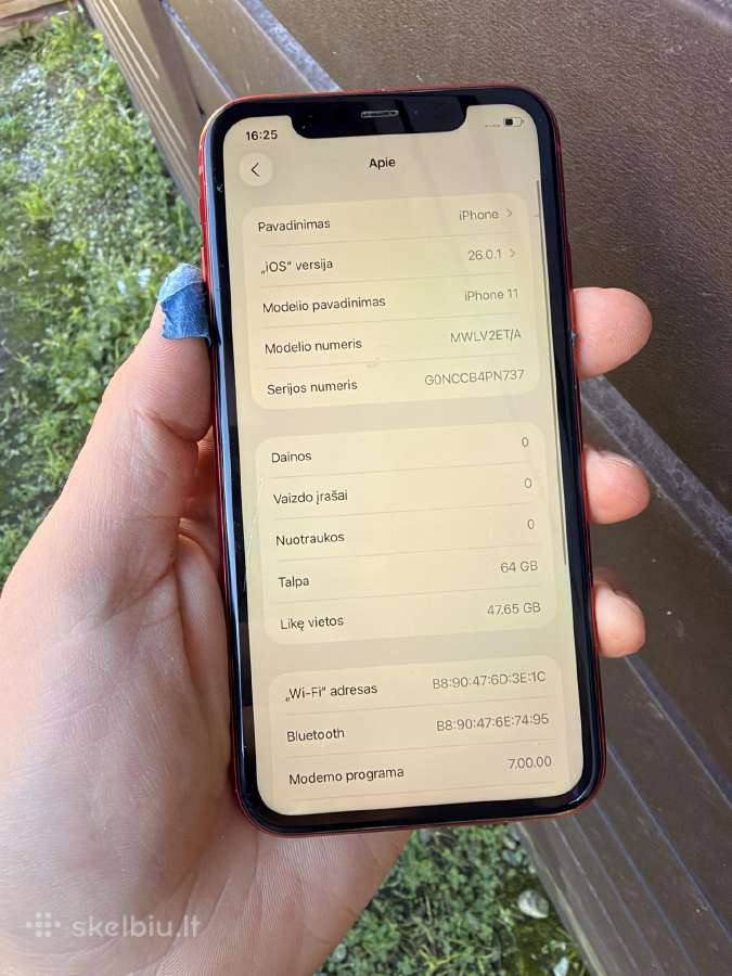 iPhone 11 Nauja baterija - nuotraukos Nr. 6