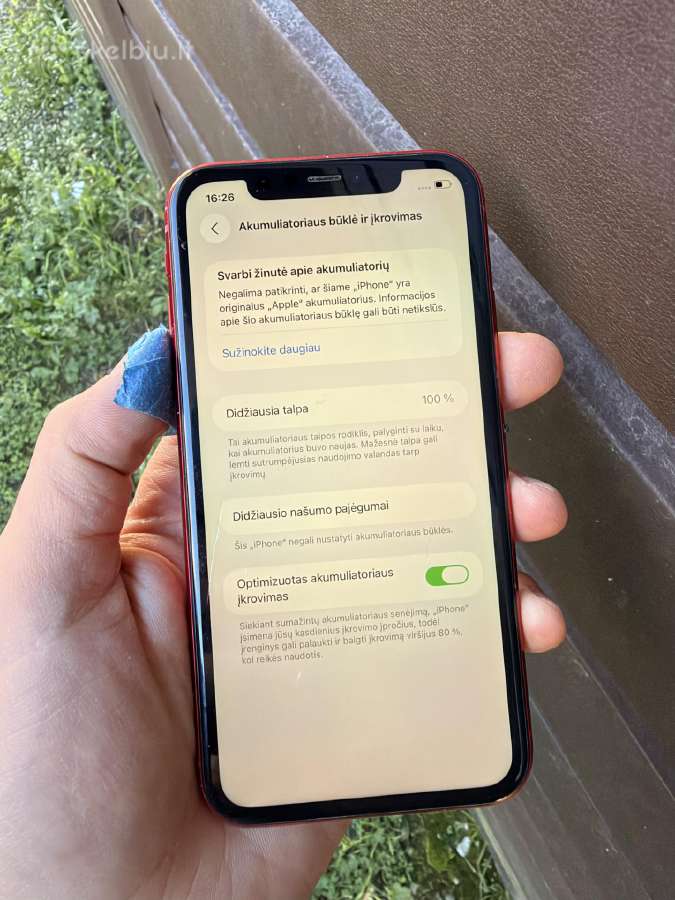 iPhone 11 Nauja baterija - nuotraukos Nr. 8
