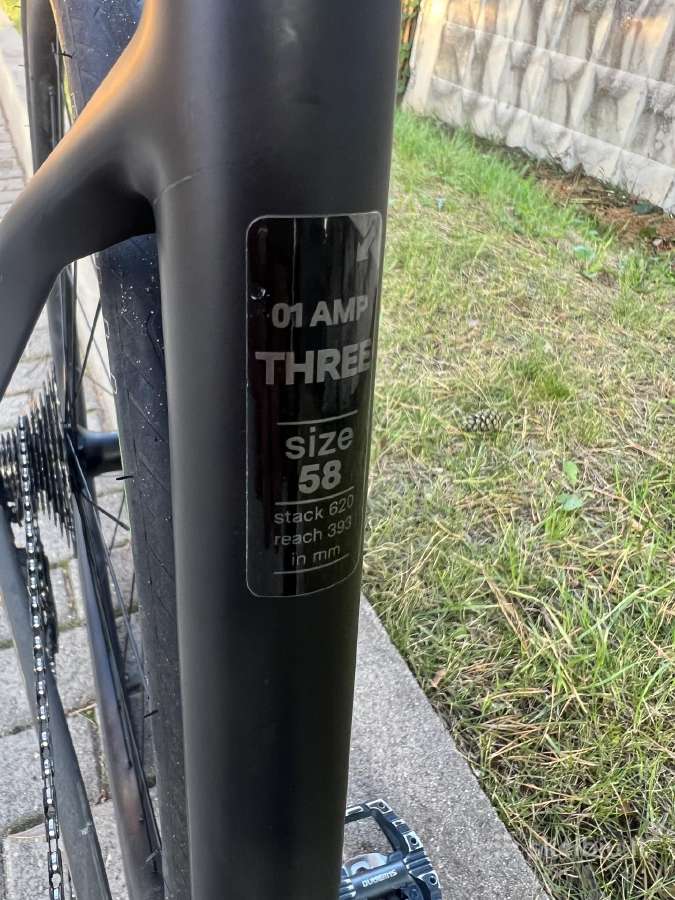 BMC Roadmachine 01 Amp Three 2024 58cm - nuotraukos Nr. 3