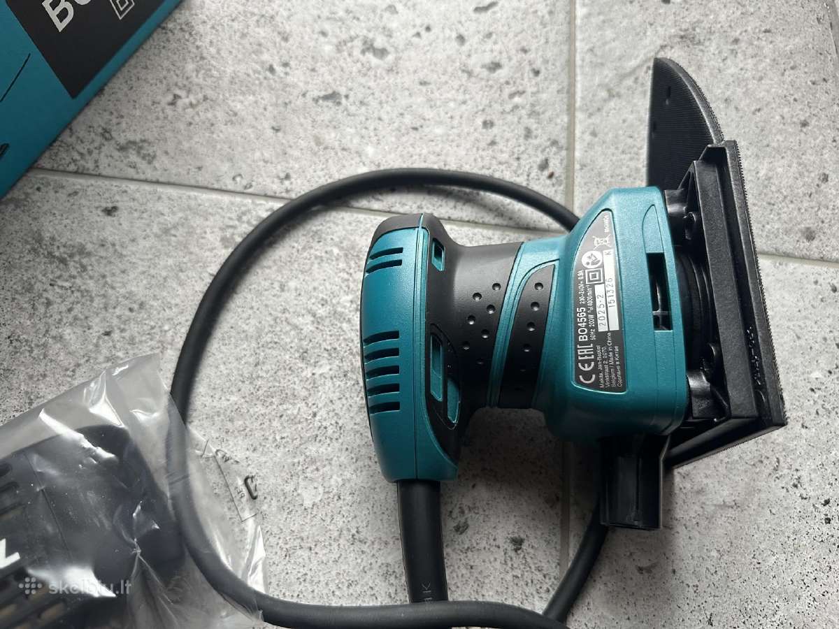 Makita Vibracinis Šlifuoklis Bo4565k 200w - nuotraukos Nr. 3