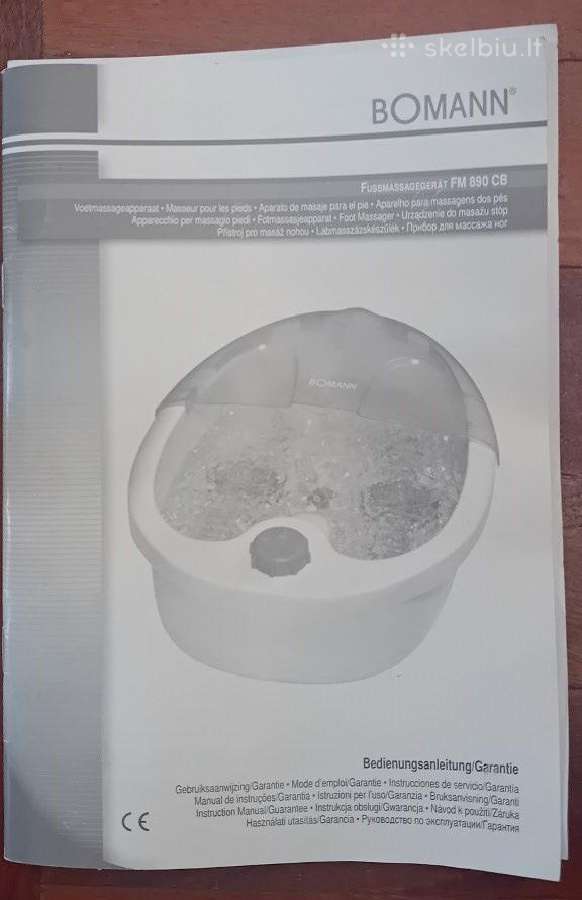 Kojų pėdų masažavimo vonelė Bomann Fm890cb - nuotraukos Nr. 6