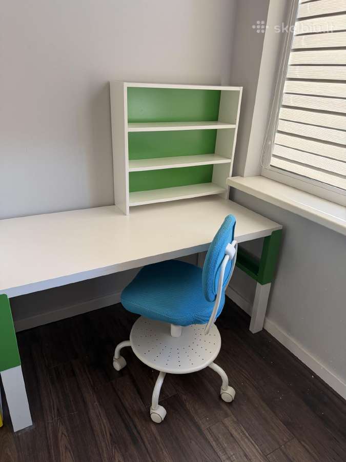 Ikea vaikiškas rašomasis stalas ir kėdė - nuotraukos Nr. 2