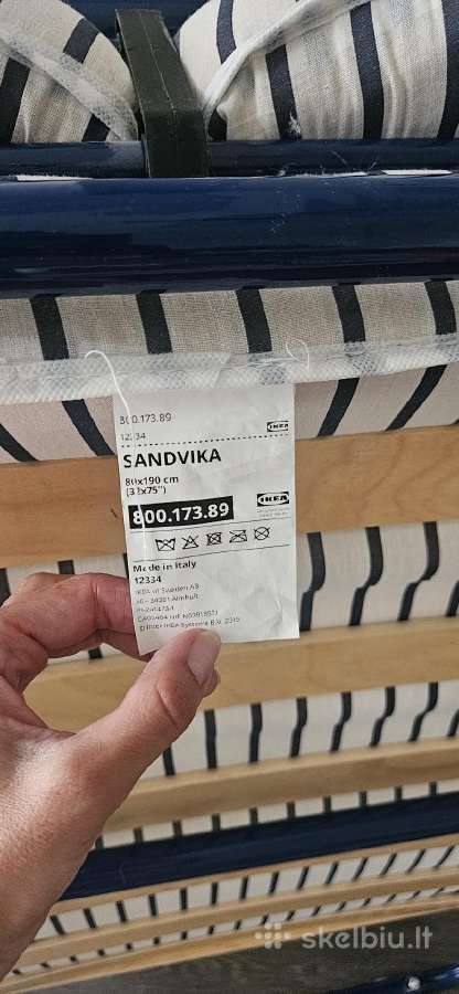 Ikea Sandvika sulankstoma lova 80x190 cm - nuotraukos Nr. 4