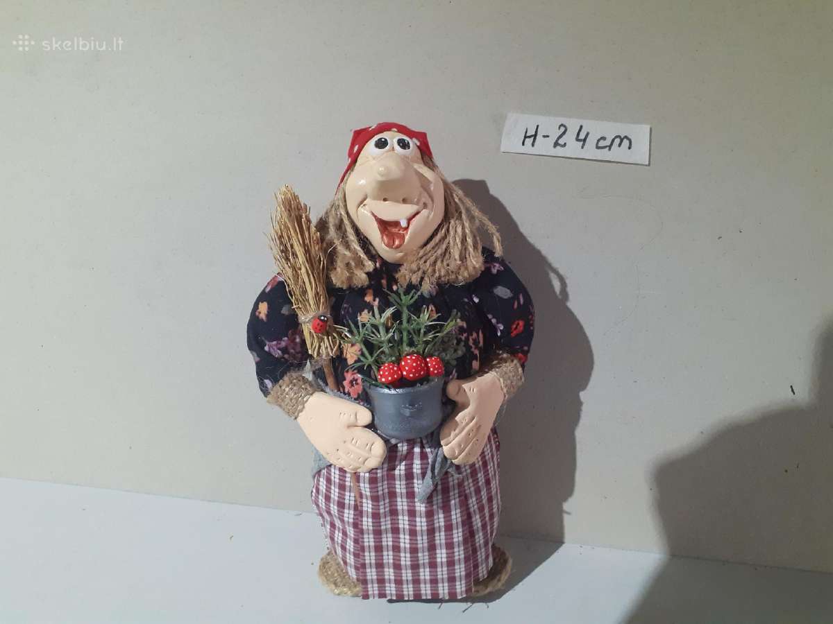 Ragana pastatoma kolekcijinė. Aukštis 24cm - nuotraukos Nr. 4