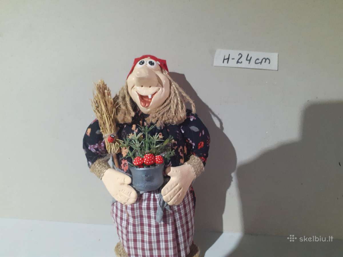 Ragana pastatoma kolekcijinė. Aukštis 24cm - nuotraukos Nr. 5