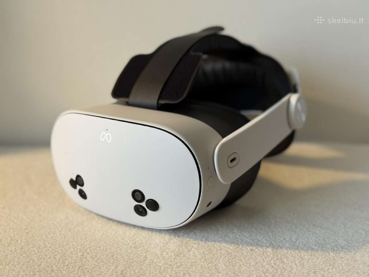 Meta Quest 3s 128gb Oculus Vr + Žaidimai! - nuotraukos Nr. 7