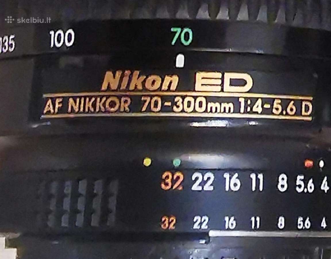 Af Nikkor 70-300 Ed 1:4-5.6 D - nuotraukos Nr. 2