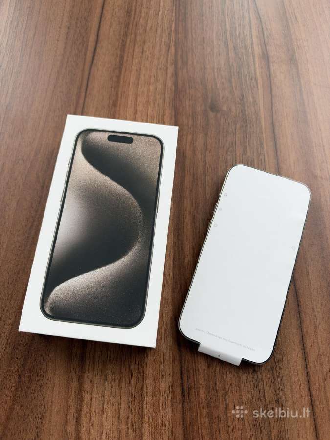 iPhone 15 Pro Titanium 256 GB - nuotraukos Nr. 2
