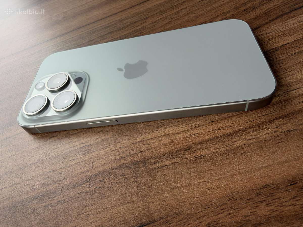 iPhone 15 Pro Titanium 256 GB - nuotraukos Nr. 3