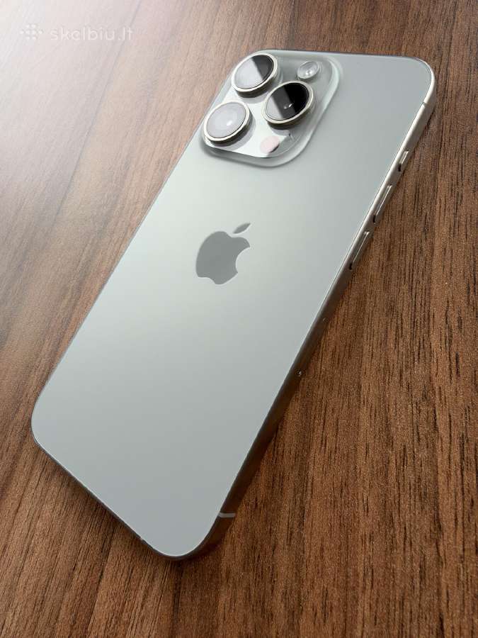 iPhone 15 Pro Titanium 256 GB - nuotraukos Nr. 5
