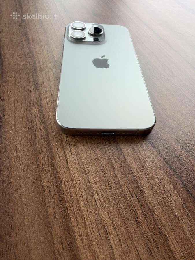 iPhone 15 Pro Titanium 256 GB - nuotraukos Nr. 6