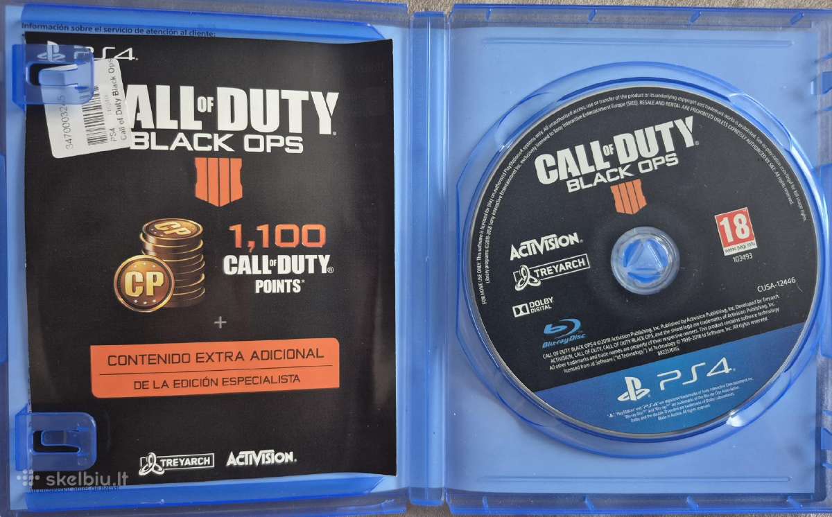 Ps5 Battlefield 6 Ps4 Call of Duty: Black Ops 4 - nuotraukos Nr. 6