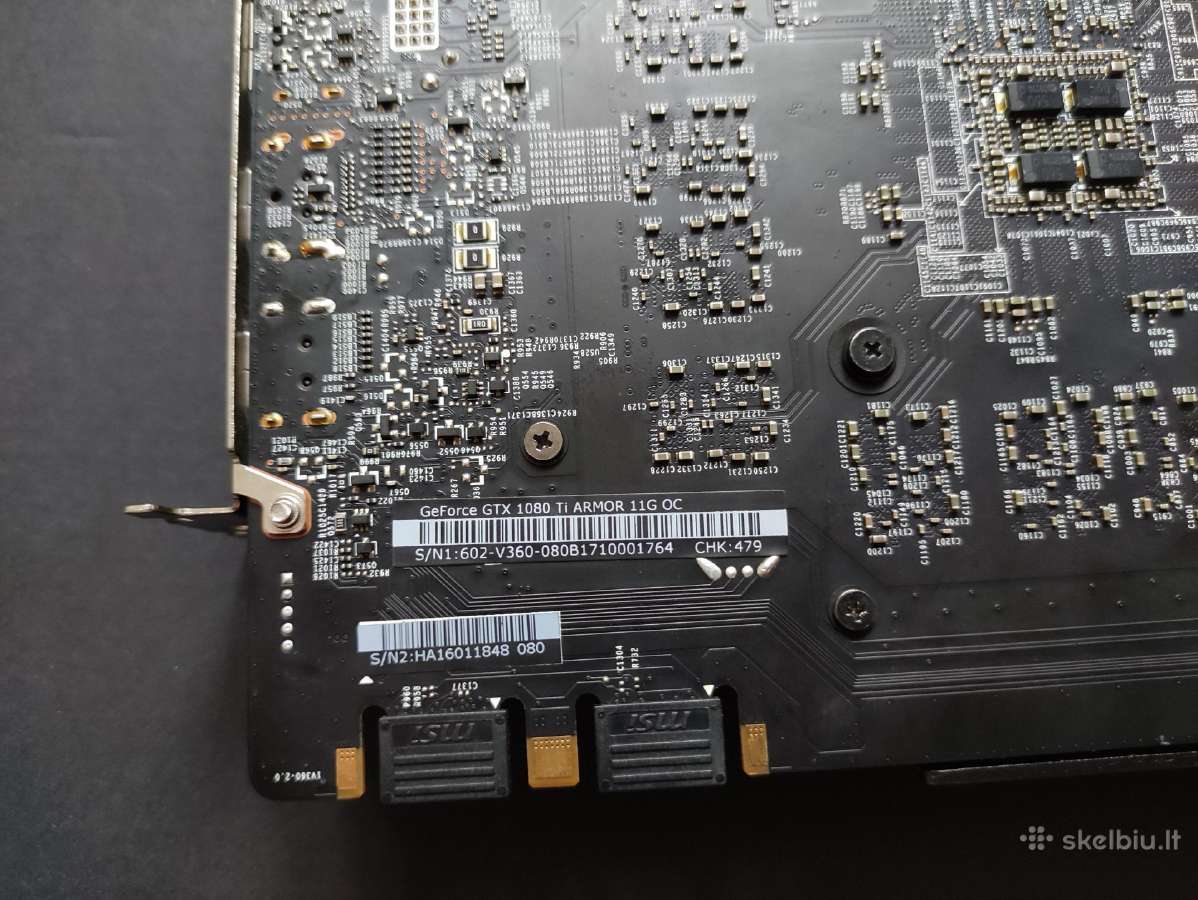 Gtx 1080 Ti 11g legenda - nuotraukos Nr. 5