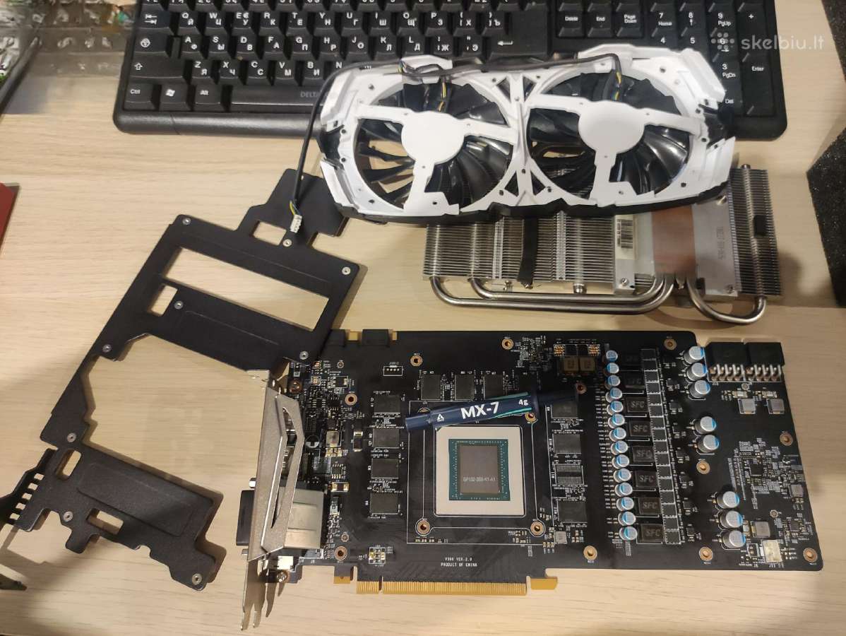 Gtx 1080 Ti 11g legenda - nuotraukos Nr. 10