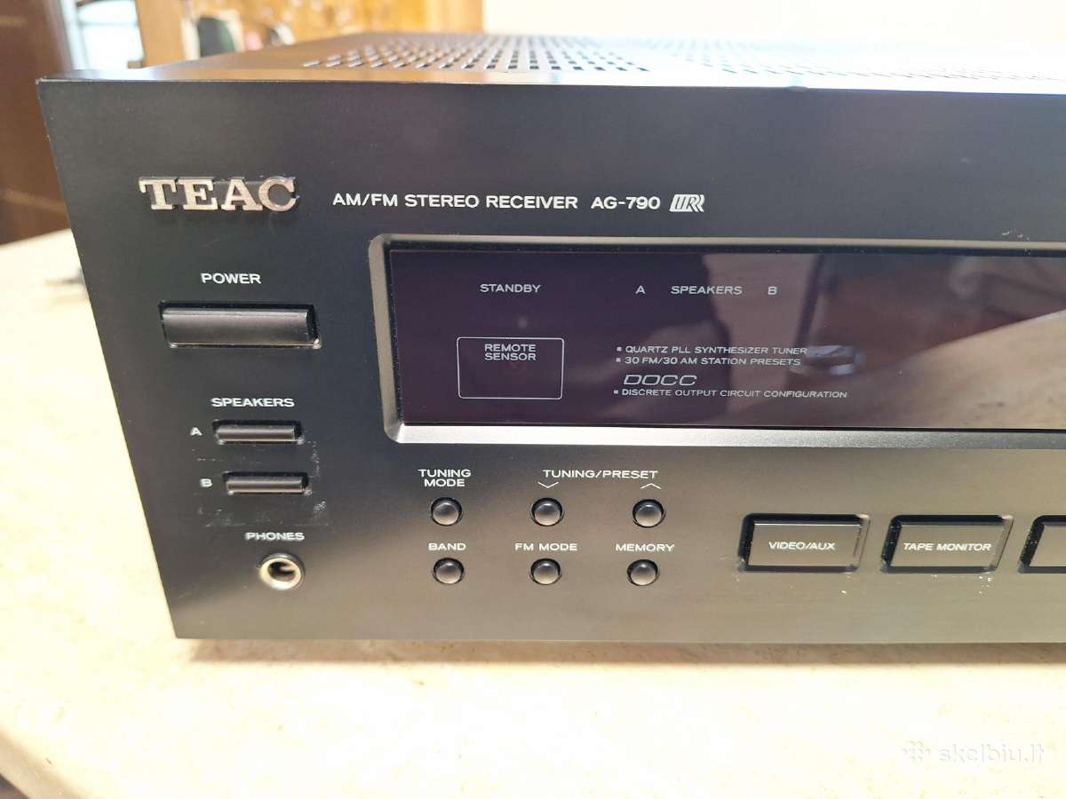 Teac receiver ag -790 - nuotraukos Nr. 2