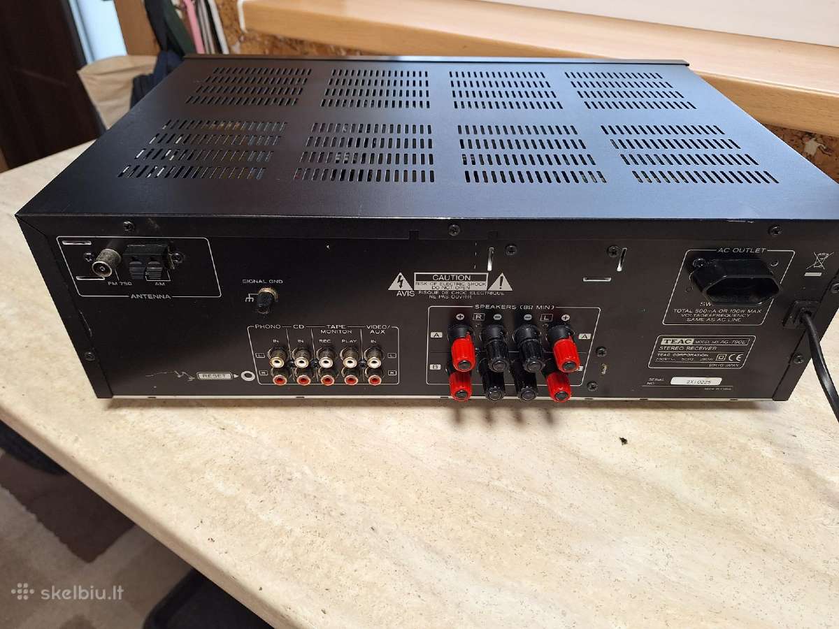 Teac receiver ag -790 - nuotraukos Nr. 4