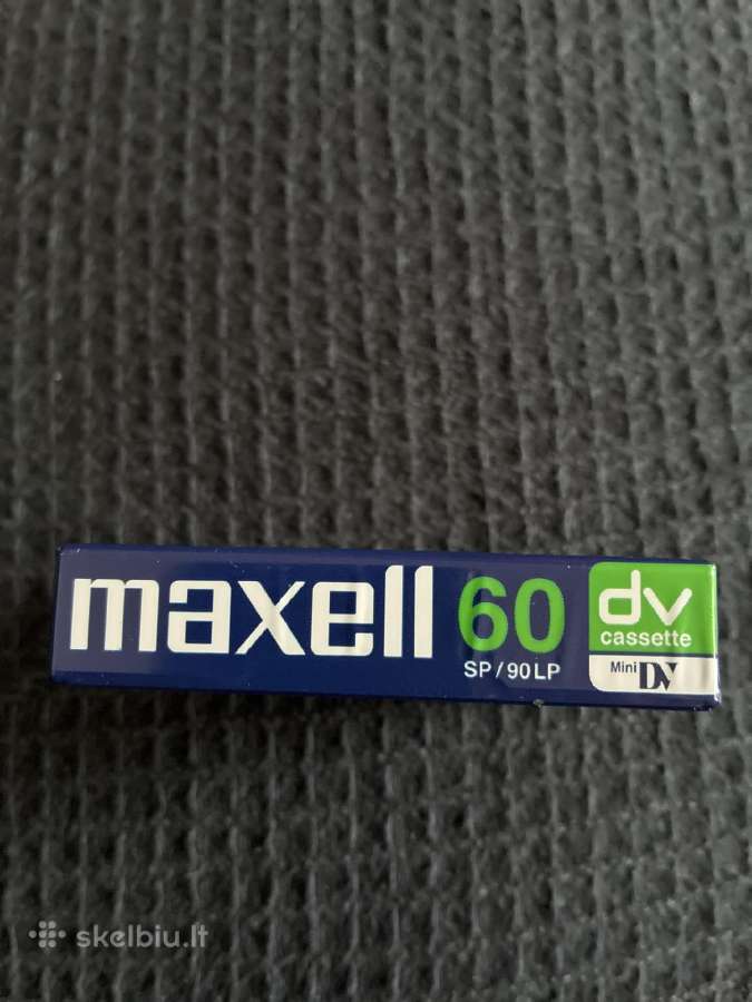 Video kasetė Mini Dv 60 Maxell - nuotraukos Nr. 3
