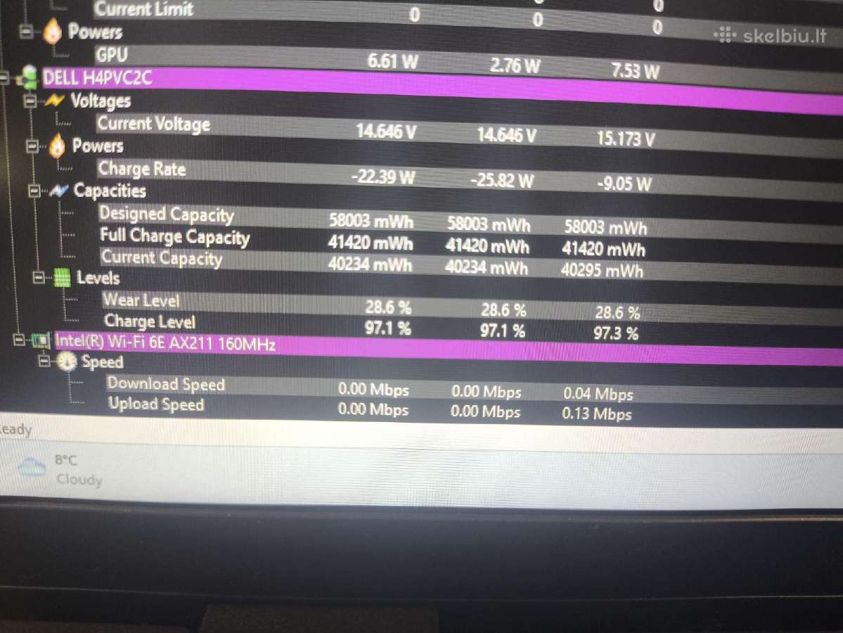 Latitude 7330 13.3 Fhd Ips i5-1245u 16gb 256gb SSD - nuotraukos Nr. 6