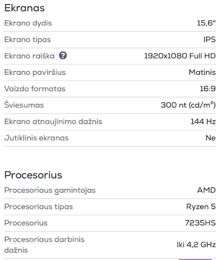 Lenovo Gaming Praktiškai naujas,garantinis 2metai - nuotraukos Nr. 7