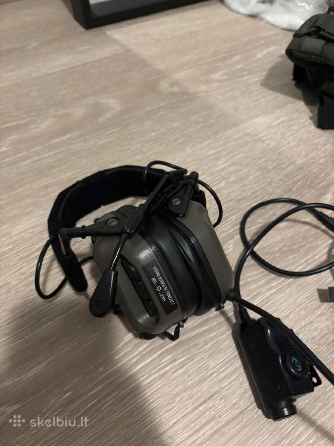 Earmor M32 aktyvios taktinės ausinės - nuotraukos Nr. 3
