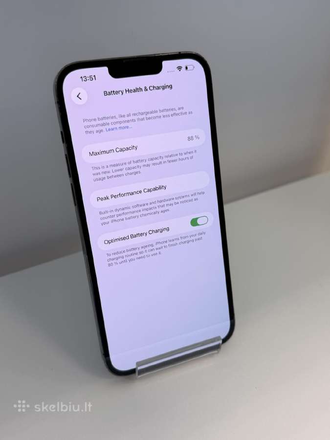 iPhone 13 Pro Max 512 GB, 88% - nuotraukos Nr. 4
