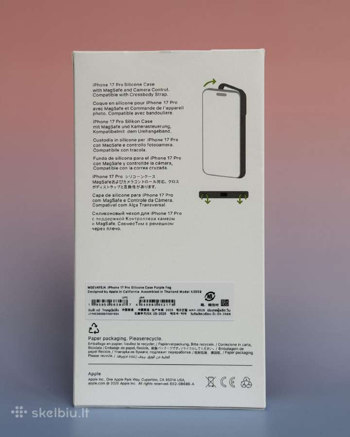 Apple iPhone 17 Pro telefono dėklas - nuotraukos Nr. 2