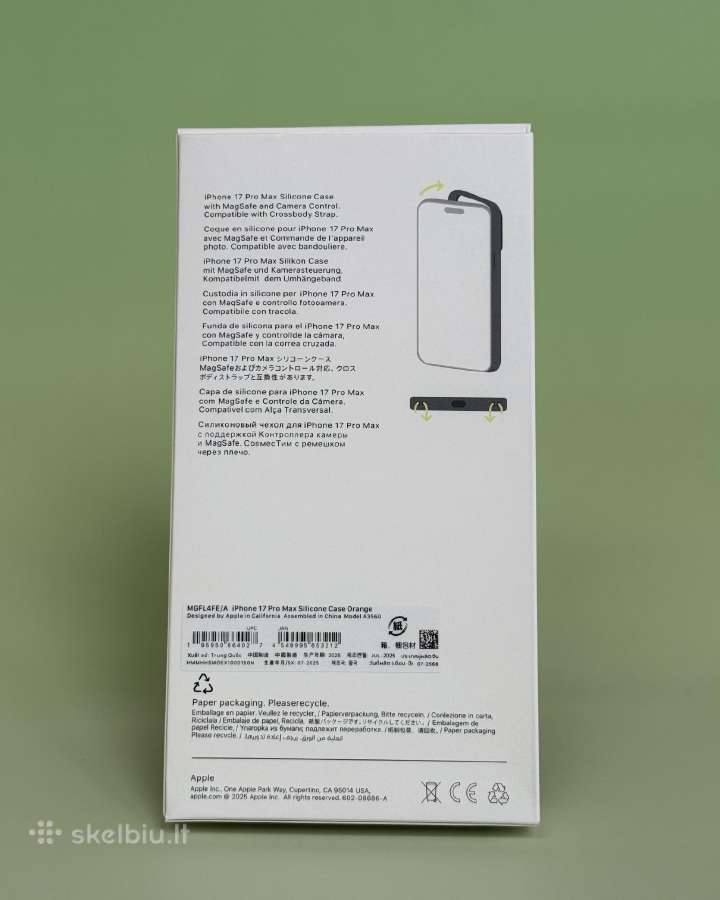 Apple iPhone 17 Pro Max telefono dėklas - nuotraukos Nr. 2