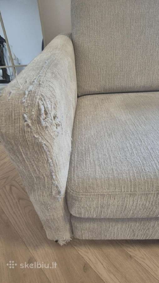 Žurnalinis staliukas ir sofa, komplektas - nuotraukos Nr. 3