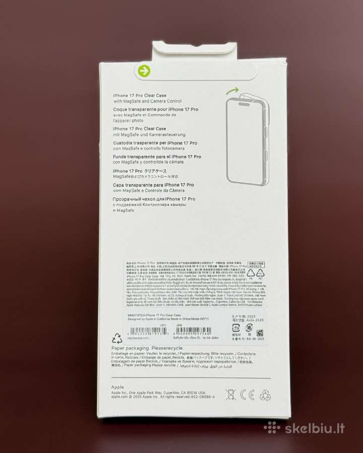 Apple iPhone 17 Pro telefono dėklas “magsafe - nuotraukos Nr. 2
