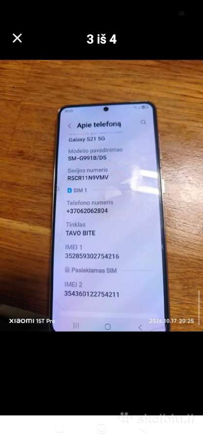 Samsung galaxy s21 5G - nuotraukos Nr. 2
