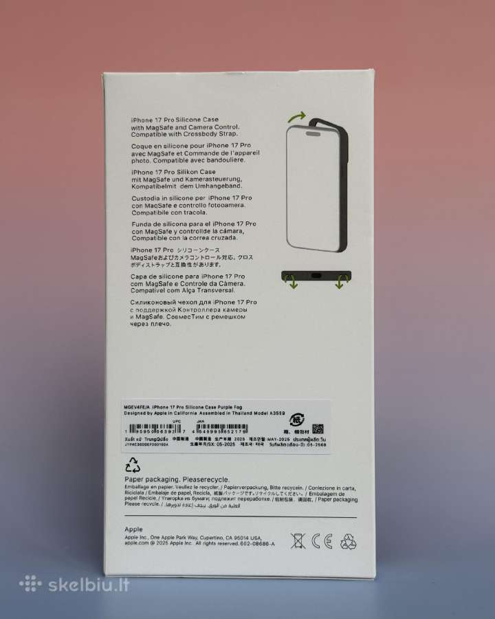 Apple iPhone 17 Pro telefono dėklas - nuotraukos Nr. 2
