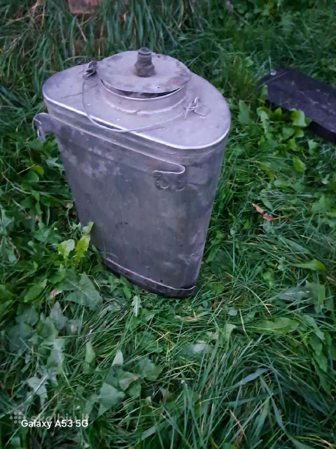 Vintažiniai aliuminio ir vario indai - nuotraukos Nr. 3