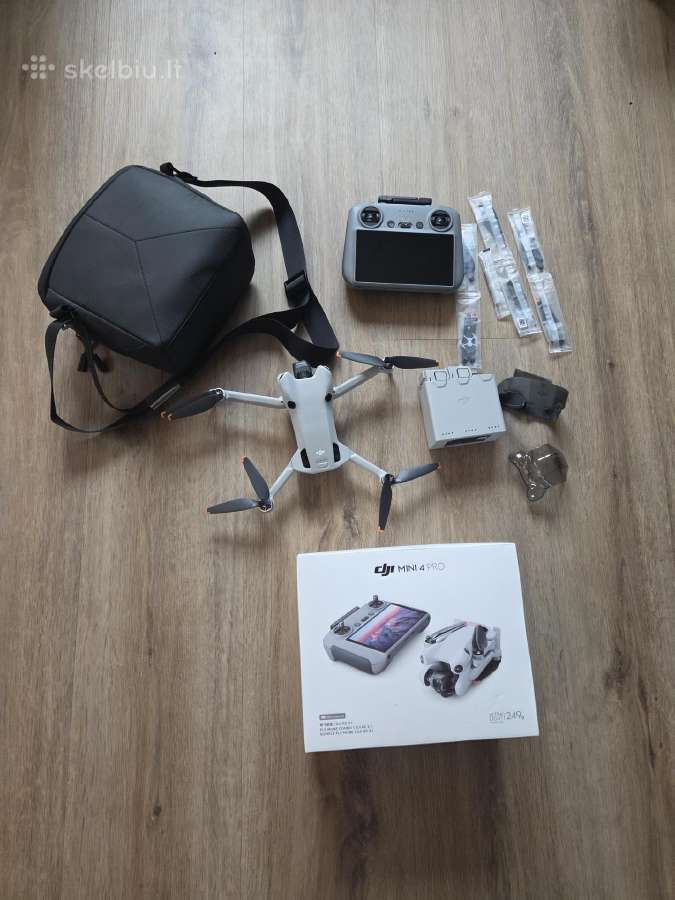 Dji Mini 4 Pro Fly More Combo (Dji RC 2) dronas - nuotraukos Nr. 3